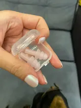 Tapones de silicona para los oídos con reducción de ruido, tapones de silicona suaves para los oídos, para natación, protectores para dormir, caja de 6 pares