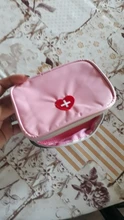 Estuche para botiquín de primeros auxilios al aire libre, bolsa médica Rosa portátil para viaje, Camping y Casa, bolsas de almacenamiento de pastillas, Kits de supervivencia de emergencia
