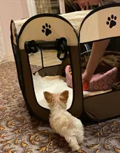 Big-Tent Playpen Fence Puppy-Kennel Dog-House Cage Dog Pet Folding Durable Outdoor Octagon