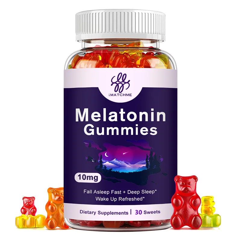 HFU 30pcs Melatonin 5 Mg Product For Sleep Tablet Adults At Night Aid Vitamin B6 Insomnia Healthy | Красота и здоровье