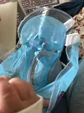 1 Uds recién nacido bebés, niños, infantes Protector para la natación cuello flotador aro seguridad boya de vida Protector de la vida Collar de cuello de natación inflable tu