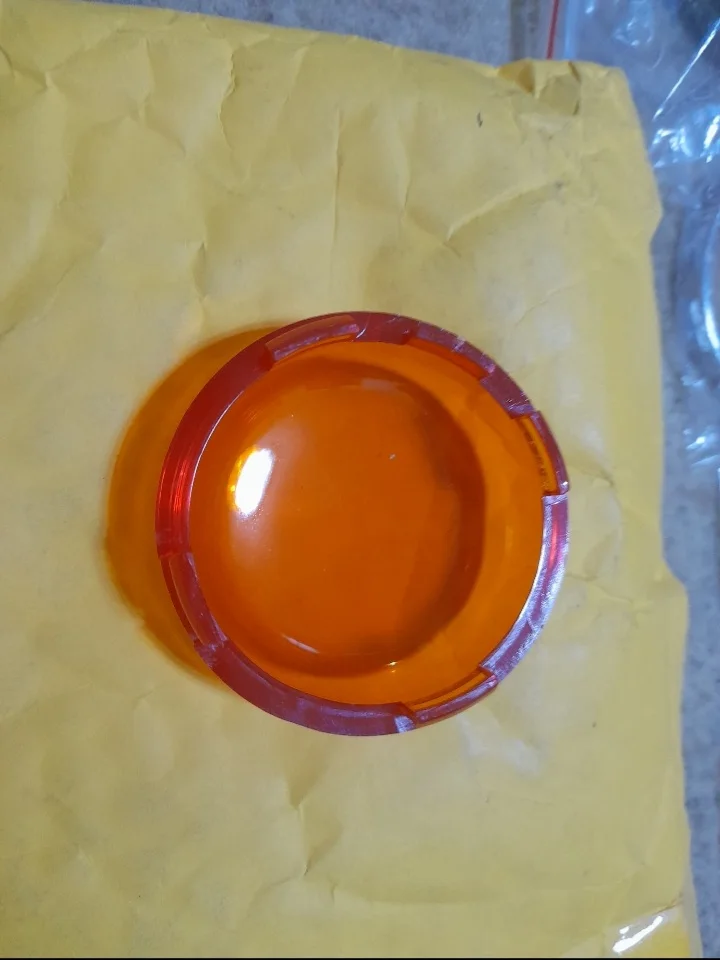 Motorcycle Turn Indicator Signal Light Lens Cover For Harley Sportster 883 1200 Touring Road King Dyna Softail Heritage Fatboy photo review