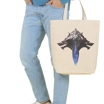 

Angemiel Bag Large Lol aAslan vs Wolf Shopping Beach Tote Bag