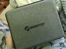 Pistola de masaje muscular BOOSTER M2, masajeador muscular para cuello, terapia de dolor para masaje corporal, relajación dolor alivio