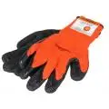 

Warm gloves double layer latex palm coated AWG-W-05
