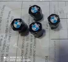 Tapas de válvula de aire para neumático de coche, cubierta con logotipo de marca para Opel, Kia, Audi, Vw, Bmw, Hyundai, Honda, Mazda, Nissan, Ford, Skoda