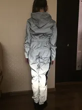 Chaqueta holgada de moda para mujer, conjuntos a juego de talla grande, conjunto de 2 piezas reflectante de Hip Hop, chándal, sudaderas con capucha, pantalones cortos