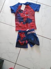 Chico chico baño Niña camiseta Top + corto 2 uds niños playa bañador de baño princesa congelados Elsa Anna Spiderman Minnie Coche