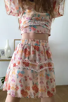

Trendyol Flower Pattern Skirt TWOSS20ET0459