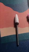Fresas de diamante para manicura, accesorios para máquina de manicura, broca para máquina, molino de limpieza de cutículas para la eliminación de Gel, 1 Uds.