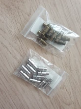 10 unids/lote 3 4 5 6 8mm 10mm 12mm fuerte cierres magnéticos con mecanismo de bloqueo Ajuste de cordón de cuero tapa DIY pulseras conectores haciendo
