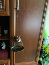 Bird-Feeder Hanging-Bird Garden-Decoration Outdoor-Decor Handmade Vintage Villa Tooarts