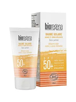 

BIOREGENA-BIO solar balm, protection factor 50 +, face and delicate areas, tube 40 ml.