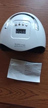 SUN X7 MAX-Lámpara LED UV de secado rápido para uñas, de alta potencia, 180W, esmalte de Gel, herramienta de secado de uñas con Sensor inteligente, nueva oferta