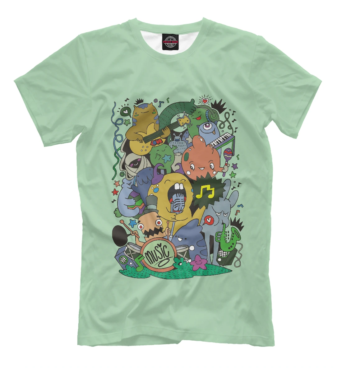 T-shirt miracle group (Aliens) | Мужская одежда