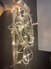 Lamps Led-String-Light Festoon Christmas-Decoration Outdoor Garland Holiday Party Waterproof