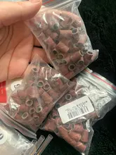 Ladymisty-Bandas de limado de manicura, accesorios para máquina de clavos eléctrica, brocas, removedor de Gel de uñas, 80/120/180 pulgadas, 50 Uds.