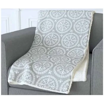 

Blanket Gianini for sofa Plaid Sedalina Gray 125x155 cm