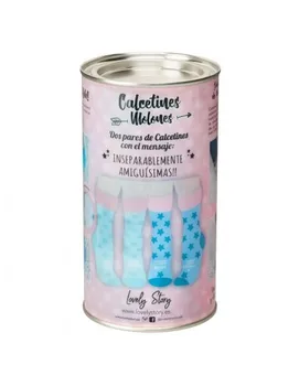 

SET MOLONES socks with message inseparably AMIGUISIMAS!