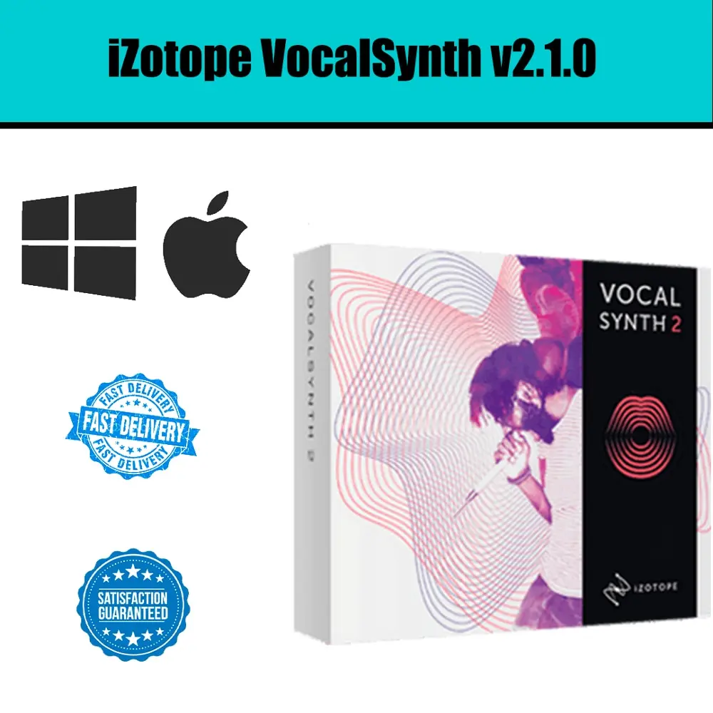 IZotope VocalSynth v2.1.0✅WINDOWS y MAC✅LlFETlME de activación
