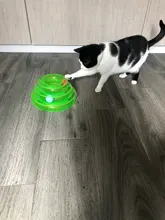 Pet-Cat Toy Tracks-Disc Tumbler Amusement-Plate Kitten-Tower Cat Intelligence Qsezeny