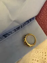 Anillos Croissant trenzados para mujer, sortija trenzada, anillo de cúpula gruesa, banda de apilamiento, joyería, anillo llamativo, accesorios de fiesta