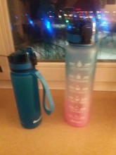 Botella de agua de gran capacidad de 32Oz, con marcador de tiempo, a prueba de fugas, coctelera deportiva para Fitness, para ciclismo