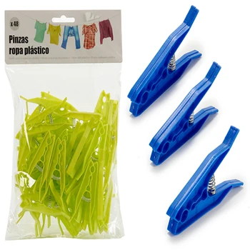 

Kitchen Pegs Plastic (5 x 31 x 20,5 cm) (48 Pieces)