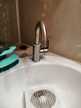 Sink Faucet Basin Tap-Bath Frap Hot-And-Cold-Water-Mixer F1348 304-Stainless-Steel Brushed