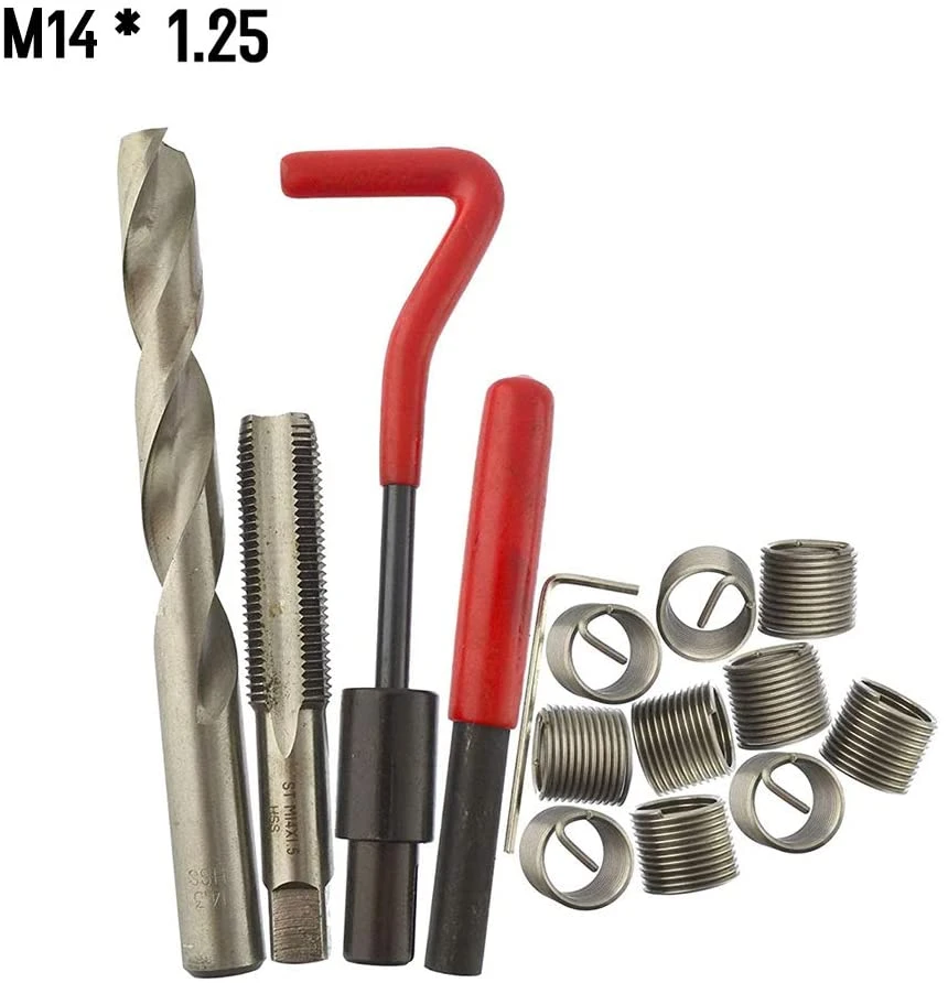 KIT REPARACION DE ROSCA BUJIA HELICOILS M14 X 1.25 MM| - AliExpress