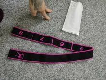 Cinturón elástico de baile latino para mujer y hombre, banda de ejercicio de tirar, banda de resistencia para Yoga y fisicoculturismo