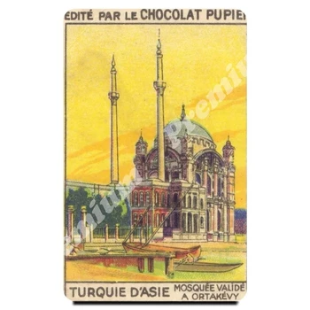 

Istanbul souvenir magnet vintage tourist poster