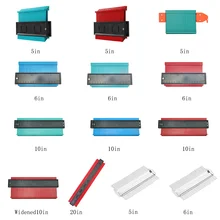 5/6/10 дюймов Пластик профиль копия датчик контур датчик дубликатор duplo и Стандартный Дерево Лазерная маркировочная инструменты в клеточку измерены в ненатянутом ламинат Плитки общий инструмент