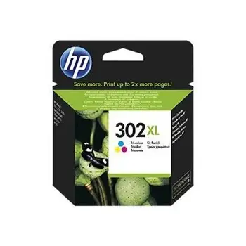 

Tri-color ink cartridge HP 302XL original high performance for HP DeskJet 2130/3630 and HP OfficeJet 3830 (F6U67AE)