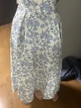 Faldas coreano Chic Vintage cintura alta impresión de gran oscilación de Mujer Faldas suelto temperamento Elegante ropa de moda