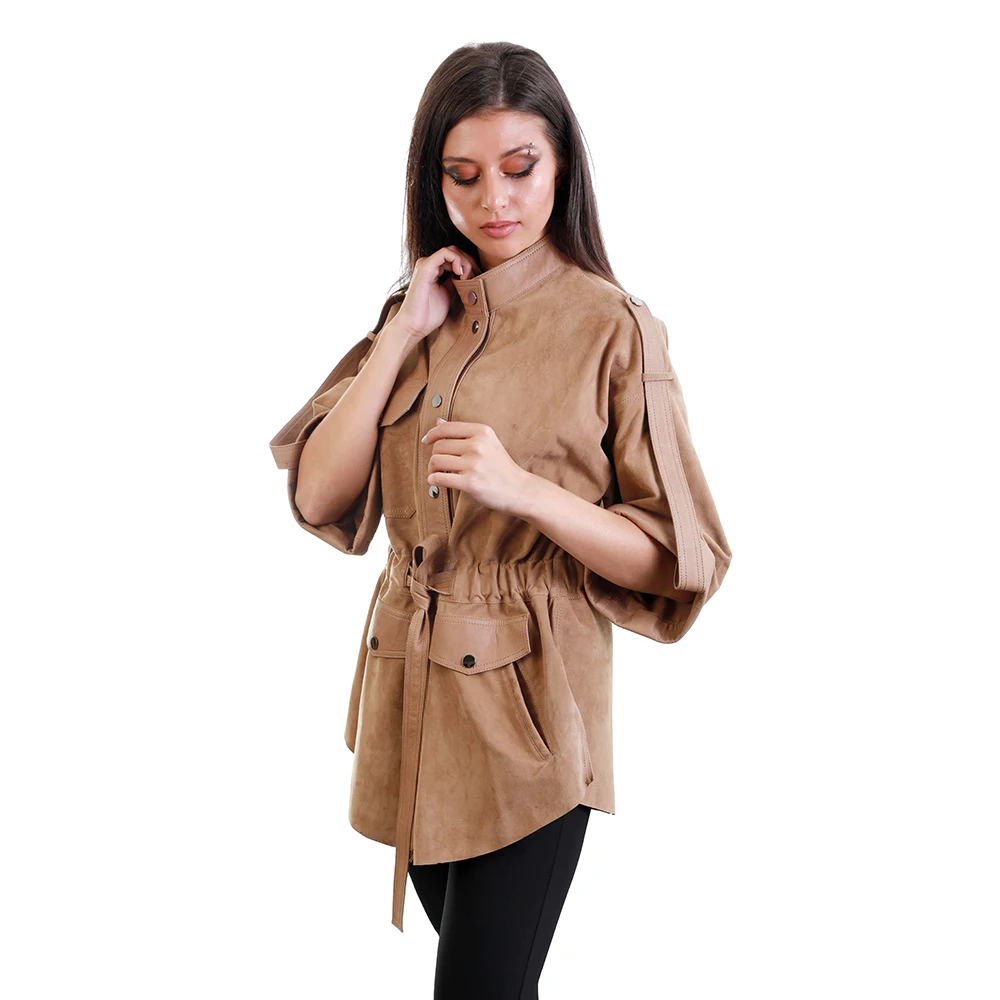 Zoramotti,Leather Jacket,Genuine Leather,Lambskin,Classic,quality,Natural Leather,Keeps,Warm