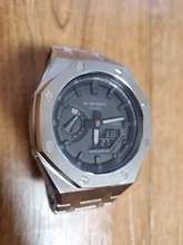 GA2100 3rd actualización modificación generación correa de reloj de bisel para GA-2100 GA-2110 100% 316L de acero inoxidable accesorios de acero con herramientas