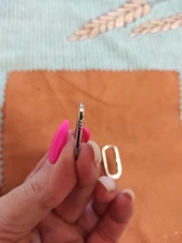 XIYANIKE 925 de plata esterlina coreano nuevo de moda O en forma de cuadrado pendientes de aro temperamento Simple encanto elegante, accesorios de la joyería