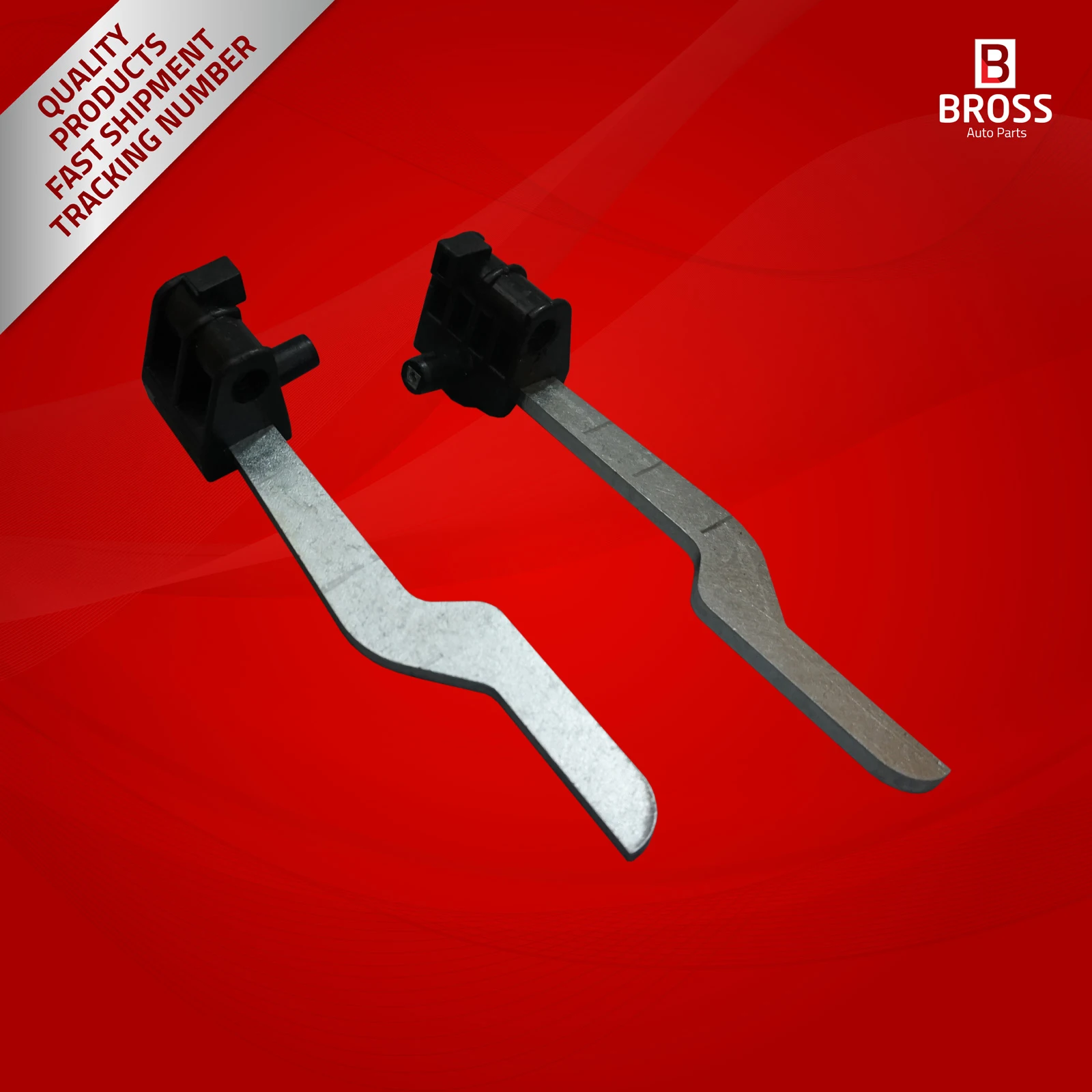  Bross BSR539 Roof Lock Latch Parts 7123312 L R Left and Right for 6 Series E63 E64 Convertible CC 2