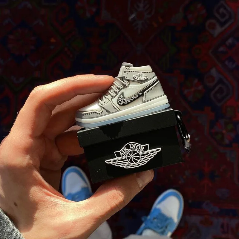 Dior Jordan Airpods Pro Case Силиконовый мягкий защитный чехол для