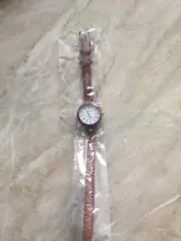 Reloj de pulsera pequeño Retro para mujer, cronógrafo marrón, de cuero, marca de moda, 2020, 1 ud.
