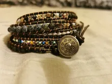 Suministros de accesorios para fabricación de joyas, 46m/rollo de cuentas de semillas, hilo de cordón, cuentas para brazalete DIY (no elástico)