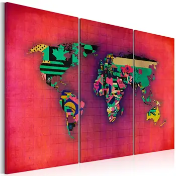 

Table-The world is mine-triptych-120x80