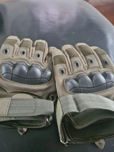 Guantes militares tácticos de dedo completo para hombre, para Paintball, Airsoft, nudillos duros para escalada al aire libre, guantes de combate del ejército