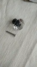 Wardrobe Handles Hardware Drawer Pull Cupboard Glass-Knobs Cabinet-Door Crystal Kitchen