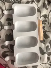 Moldes de silicona para helados, bandeja de cubitos de hielo de 4 celdas, fabricante de paletas de comida seguro, congelador casero, moldes de accesorio de cocina