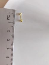 BOAKO Ins 1 Uds Mini Pendientes de diamantes para mujer 925 Pendientes tipo botón de plata fina joyería Piercing de oreja esposas Pendientes de botón Pendientes #4,1