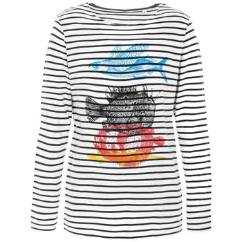 

Long Sleeve T shirt "sea обитатели's, women's, принтэссенция, cotton, slim fit T-shirt for mother. 70328.65