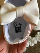 Ma & Baby-zapatos de lazo de piel sintética para recién nacidos, calzado de princesa para fiesta de cumpleaños, zapatos de cuna blandos, 0 a 18 meses