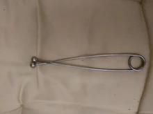 Accesorios esféricos plateados de cabeza de serpiente duraderos, abridor de boca, herramientas de señuelo de agarre de labio, pinza de pescado, dispositivo de desenganche